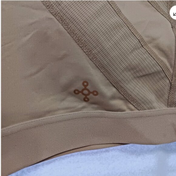 Tommie Copper 3XL Shoulder Support Bra Nude Zip Front New with Tags C20 - Picture 5 of 8